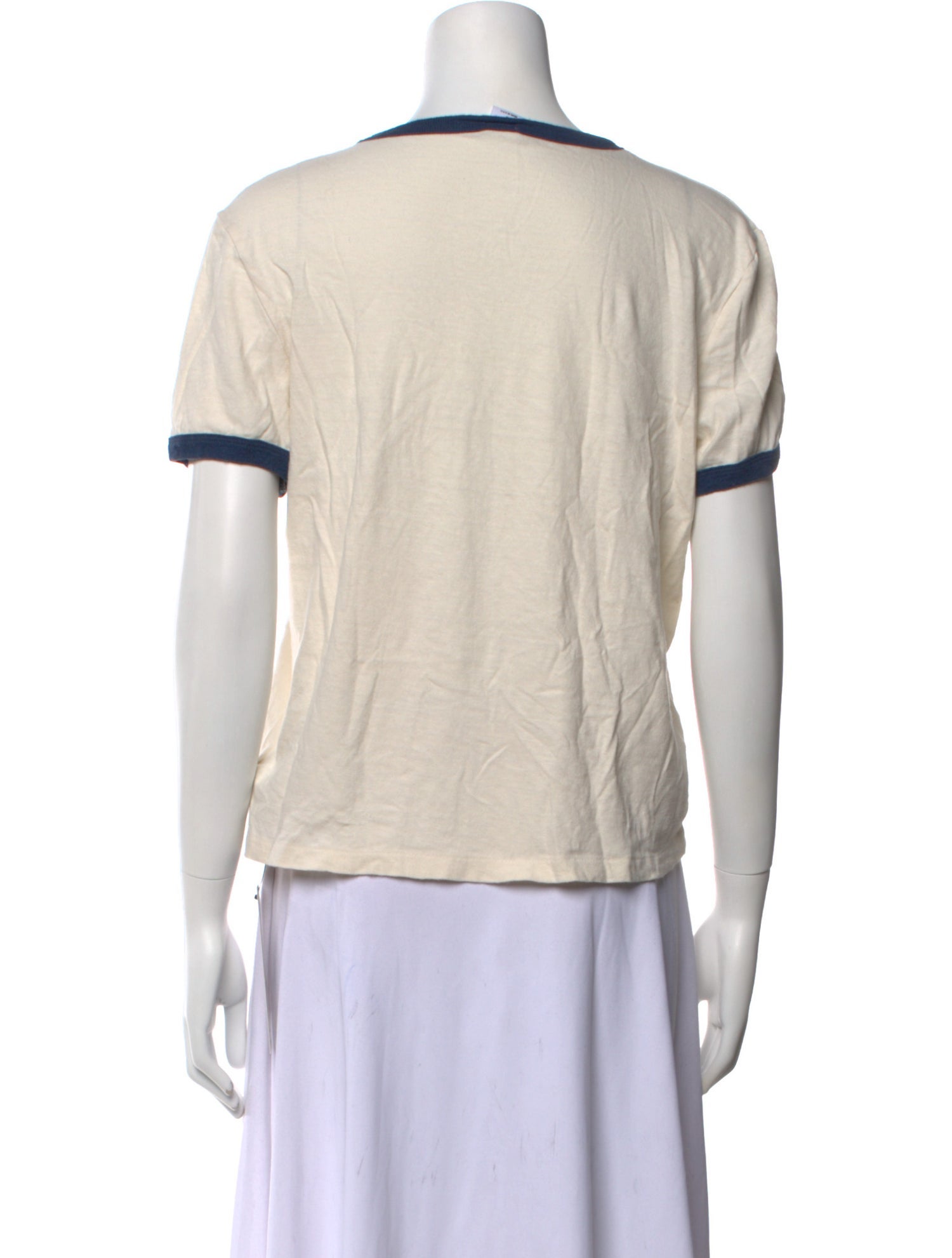 RE/DONE Graphic Print Crew Neck T-Shirt